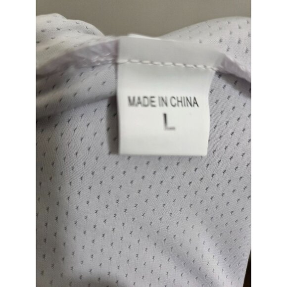 Mens 2-In-1 Black Athletic Shorts White Liner Elastic Waistband & Drawstring Zip - Picture 10 of 10